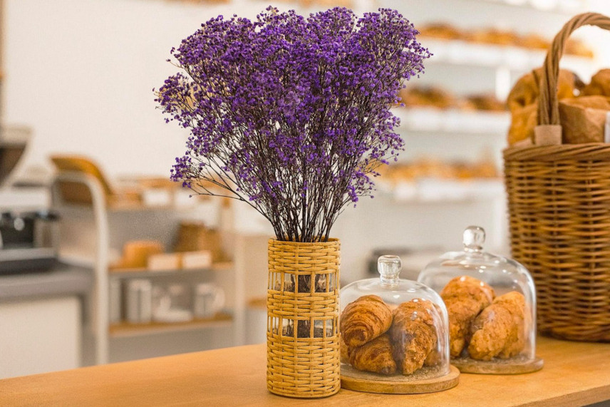 Stabilized Gypsophila - Bouquet - Lavender