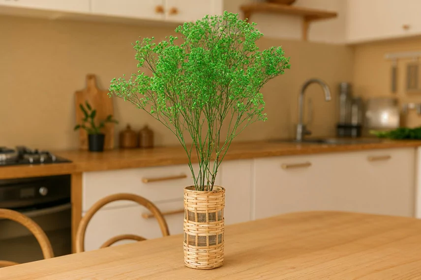 Gipsofila stabilizzata - Bouquet - Verde