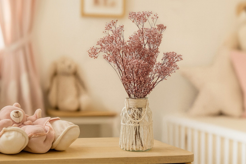Gypsophila Stabilized - Vintage Pink