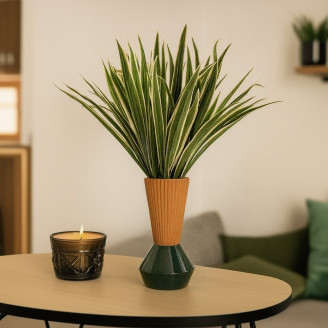 Chlorophytum Artificiale Ignifugo - Verde