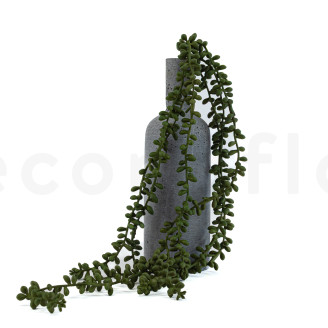 Hanging Artificial Kleinia Herreana - Green