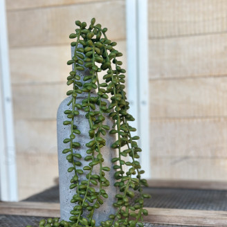 Hanging Artificial Kleinia Herreana - Green