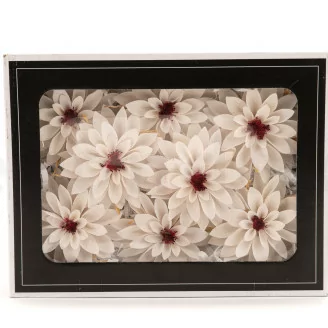Preserved Dahlia White (x8)