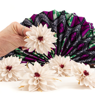 Dahlie Stabilisiert - Verpackung 8 St. - Weiß