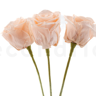 Blumenstängel aus Papier - 24 Stück - Grün