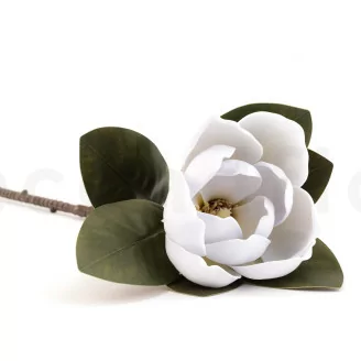 Magnolia artificial Blanco