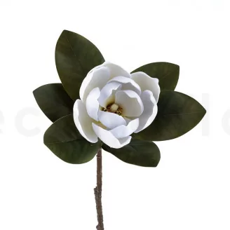Magnolia artificial Blanco