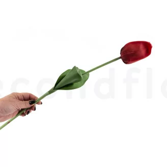 Tulip&aacute;n artificial Burdeos