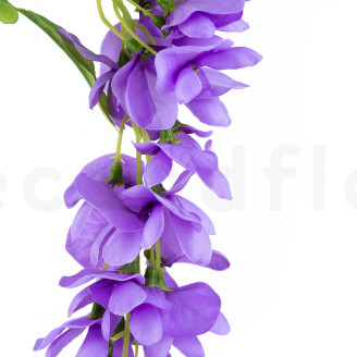 Ramo di Glicine Artificiale - Viola