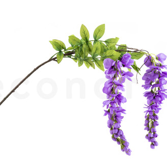 Rama de Glicinia Artificial - Morado