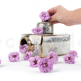 Rosa Silvestre Preservada - Caja de 12 - P&uacute;rpura