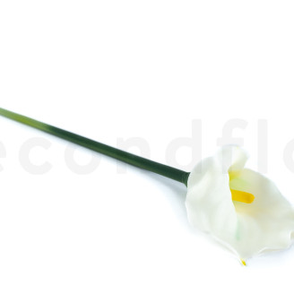 Artificial Calla on Stem - Cream