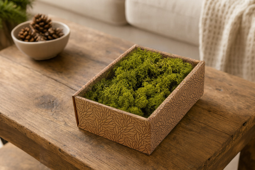 Lichene preservato - Creabox S - Medium Green
