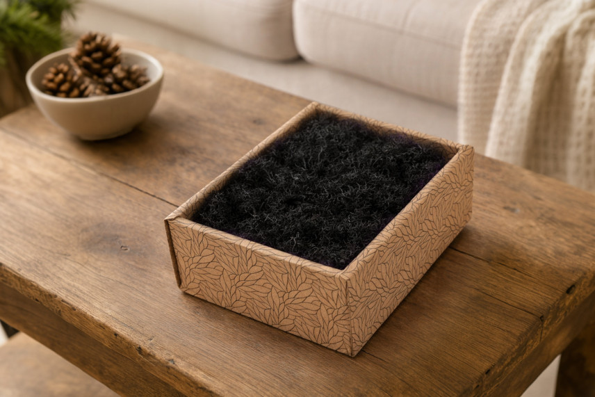 Lichene preservato - Creabox S - Nero