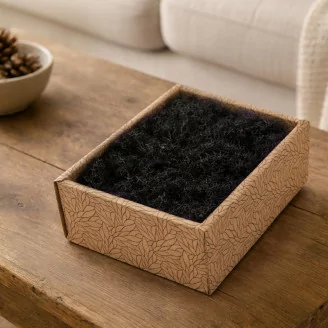 Konserviertes Islandmoos Schwarz (Creabox S)