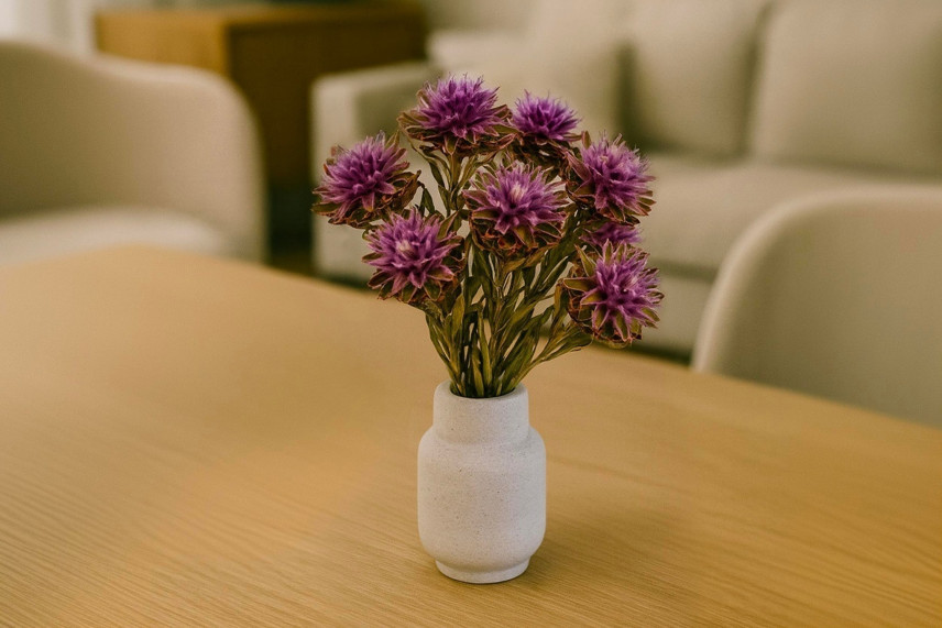 Preserved Plumosum Female - Bouquet - Pink