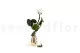 Rose stabilis&eacute;e sur tige 30 cm Blanc - Bo&icirc;te cadeau individuelle (x25) 9