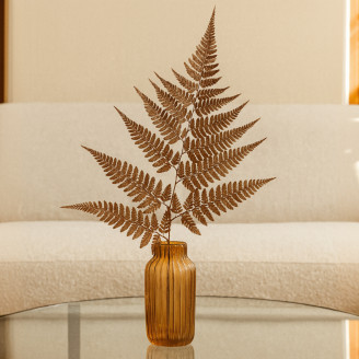 Leather Fern Stabilized - Brown
