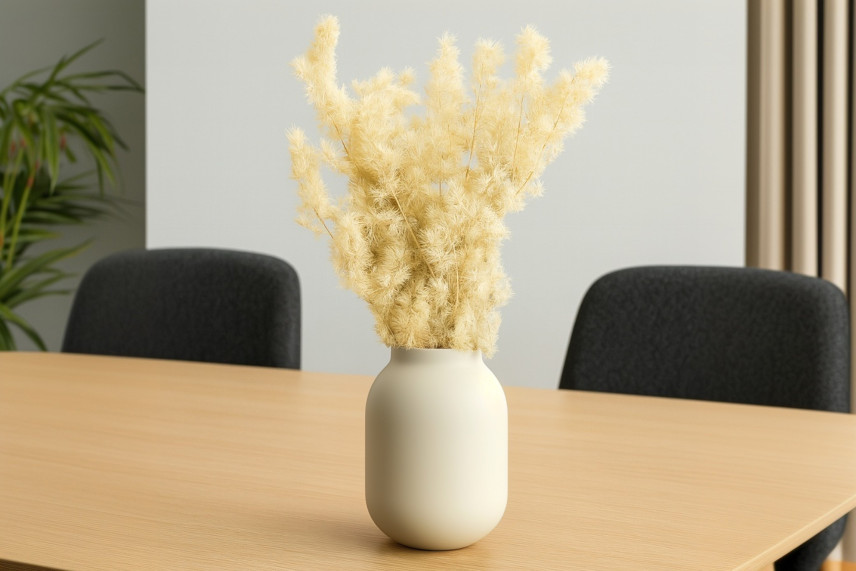Ming Fern Preserved - White