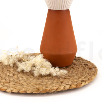 Ming Fern Stabilisiert - Wei&szlig;