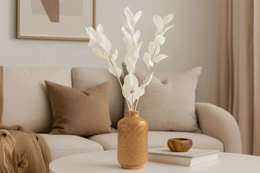 Rusco stabilizzato - 6 unit&agrave; - Bianco