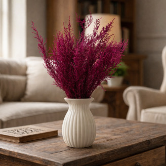 Stoebe stabilizzato - Mazzo - Rosa