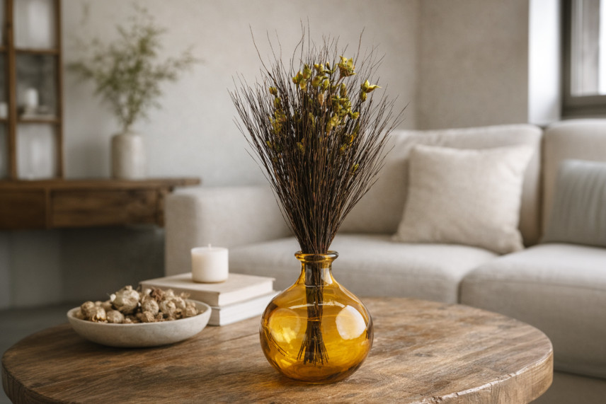 Preserved Bell grass Female - Bouquet - Green