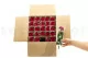 Rose stabilis&eacute;e sur tige 30 cm Rouge (x25) 2