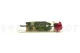 Rose stabilis&eacute;e sur tige 30 cm Rouge (x25) 4