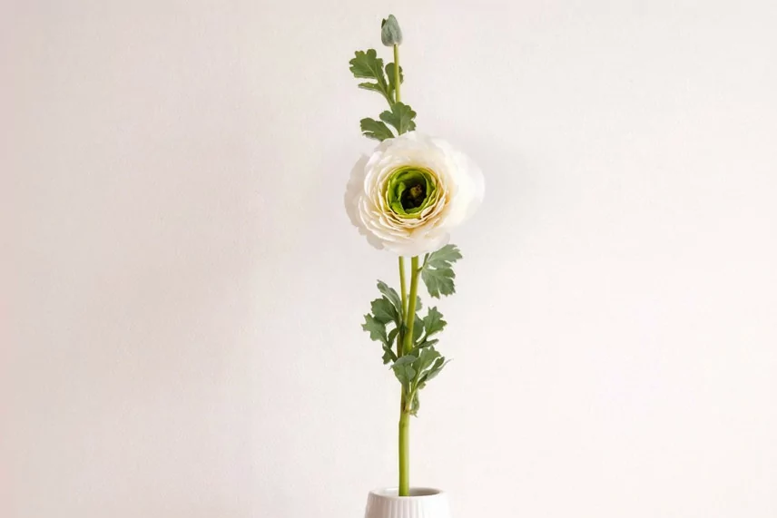 Artificial Ranunculus White