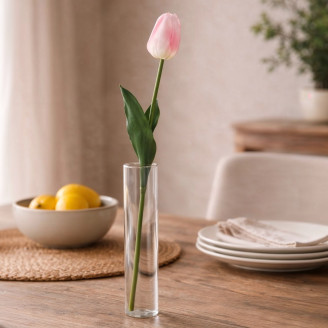Artificial Tulip on Stem - Pink