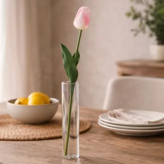 Tulip&aacute;n artificial Rosa