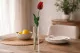 Tulipano artificiale Bordeaux 7