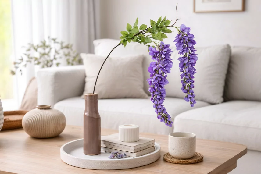 K&uuml;nstliche Glyzinie Violett