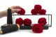 Rosa stabilizzata L Rosso (x8) 6