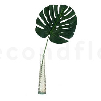 Foglia di Monstera Artificiale - 1 Unit&agrave; - Verde