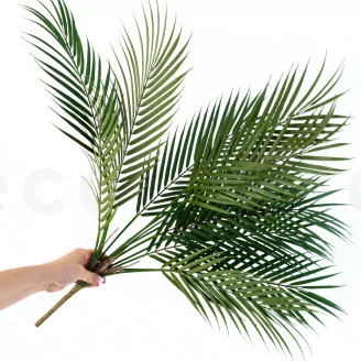 K&uuml;nstliches Areca-Palmblatt - feuerbest&auml;ndig