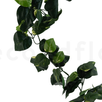 K&uuml;nstliche Pothos-Girlande - Gr&uuml;n