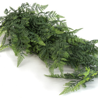 Artificial Hanging Fern - Green