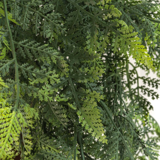 Artificial Hanging Fern - Green