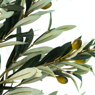 Branche d'Olivier Artificielle - Vert