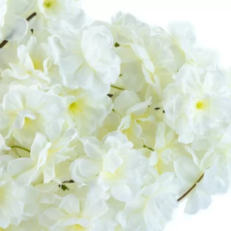 Branche de Cerisier artificielle Blanc