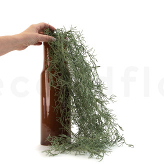 Tillandsia Artificiale Cadente Ignifuga - Grigio