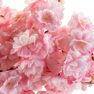 Rama de Cerezo artificial Rosa Claro