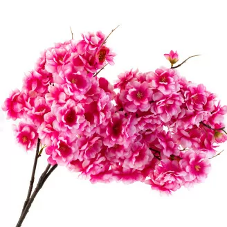 Rama de Cerezo artificial Rosa