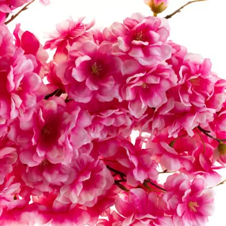 Rama de Cerezo artificial Rosa