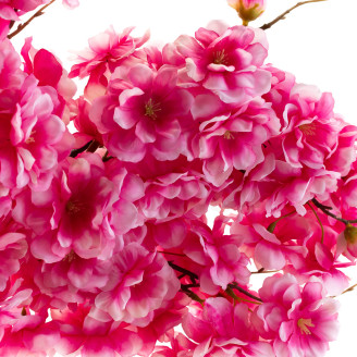 Ramo di Ciliegio Artificiale - Rosa scuro