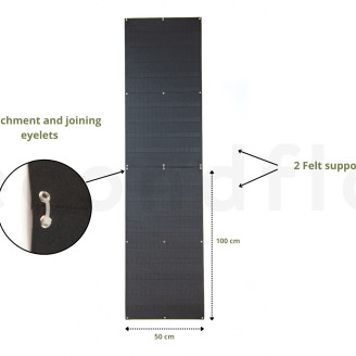 Support for Green Walls - Black