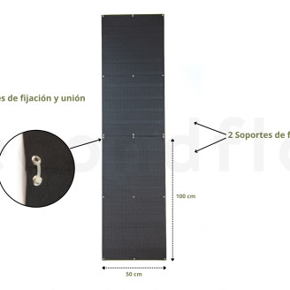 Support for Green Walls - Black