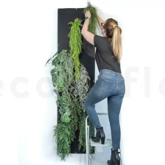 Soporte para Muro Vegetal - Negro